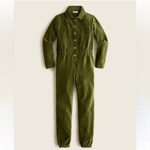 EUC Crewcuts Girls' cozy stretch-corduroy jumpsuit